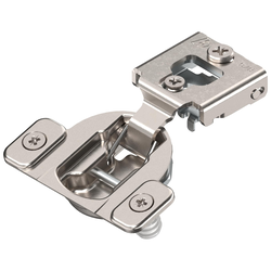 Compact 38N Hinge and Mounting Plate 5/8 inch Overlay with Dowel