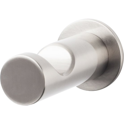 1-1/2 Inch Length Hopewell Single Robe Hook, Brushed Satin Nickel