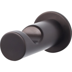 1-1/2 Inch Length Hopewell Single Robe Hook, Oil Rubbed Bronze