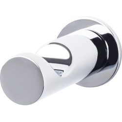 1-1/2 Inch Length Hopewell Single Robe Hook, Polished Chrome
