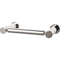 8-1/4 Inch Length Hopewell Toilet Paper Holder, Polished Nickel