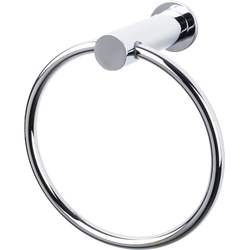 6-1/16 Inch Diameter Hopewell Towel Ring, Polished Chrome