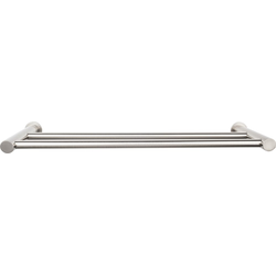 18 Inch Center to Center Hopewell Double Towel Bar, Brushed Satin Nickel