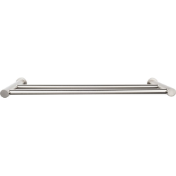 24 Inch Center to Center Hopewell Double Towel Bar, Brushed Satin Nickel