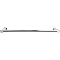 30 Inch Center to Center Hopewell Single Towel Bar, Polished Nickel