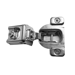  Compact 39C 1-5/16 Inch Overlay Self-Close Face Frame Hinge/Plate, Screw-On and Dowel Installation 