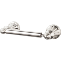 8-7/8 Inch Length Hudson Toilet Paper Holder, Brushed Satin Nickel