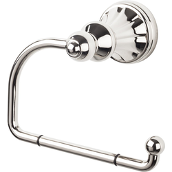 4-3/4 Inch Length Hudson Toilet Paper Hook, Polished Nickel
