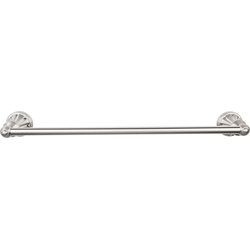 18 Inch Center to Center Hudson Single Towel Bar, Brushed Satin Nickel