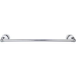 24 Inch Center to Center Hudson Single Towel Bar, Polished Chrome