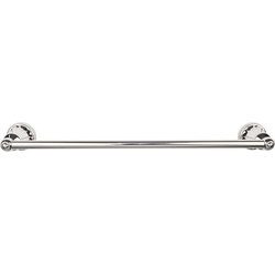24 Inch Center to Center Hudson Single Towel Bar, Polished Nickel
