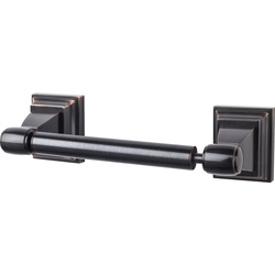 8-3/4 Inch Length Stratton Toilet Paper Holder, Tuscan Bronze