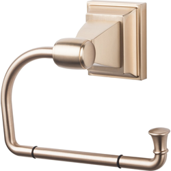 4-11/16 Inch Length Stratton Toilet Paper Hook, Brushed Bronze