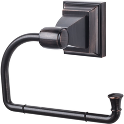 4-11/16 Inch Length Stratton Toilet Paper Hook, Tuscan Bronze