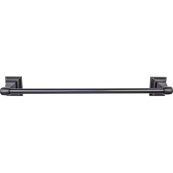 18 Inch Center to Center Stratton Single Towel Bar, Tuscan Bronze