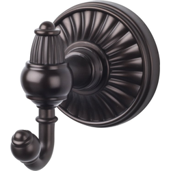 3 Inch Length Tuscany Double Robe Hook, Oil Rubbed Bronze