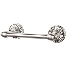 8-7/8 Inch Length Tuscany Toilet Paper Holder, Brushed Satin Nickel