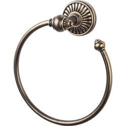 7-1/8 Inch Diameter Tuscany Towel Ring, German Bronze