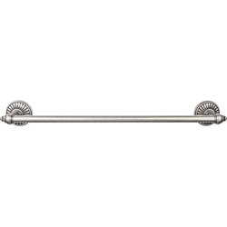 24 Inch Center to Center Tuscany Single Towel Bar, Antique Pewter