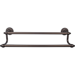 30 Inch Center to Center Tuscany Double Towel Bar, Oil Rubbed Bronze