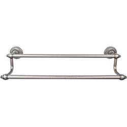 30 Inch Center to Center Tuscany Double Towel Bar, Antique Pewter