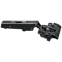 110 Degree Soft Close Full Overlay Inserta Hinge, Black Onyx