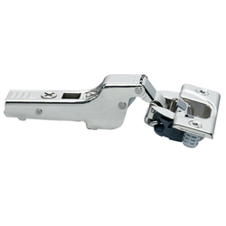  Clip-Top BLUMOTION Partial Overlay Soft-Close 110 Degree Opening Hinge including Dowels, Nickel 