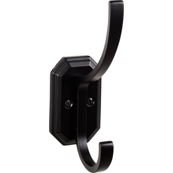 6-1/4 Inch Length Emerald Hook, Flat Black