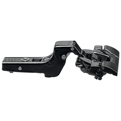 110 Degree Soft Close Inserta Hinge, Black Onyx