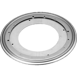 7 Inch Diameter Steel Bearing with Stop for Lazy Susans, Zinc