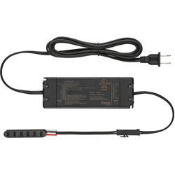 30% OFF Tresco 12V/30W Plug-In Constant Current LED Power Supply with 6-Way Distributor, Black 