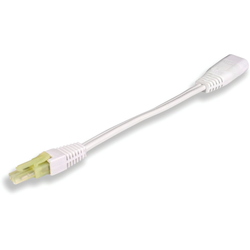 Final Sale, 7-3/4 Inch Pockit 120 Adaptor Starter Cord for Hardwire Box, White
