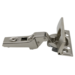  Blum Clip-On Partial Overlay Self-Closing 100 Degree Opening Hinge, Inserta "Tool-Less" Installation, Nickel