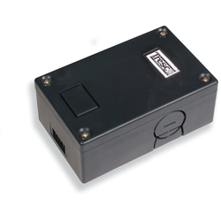 4 Inch Hardwire Box with Switch, Black