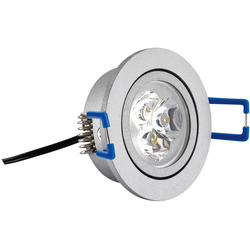 28% OFF 3W Pockit Spot Puck Light, 12V, Recess Application, 2-1/8” Diameter Borehole, 5000K Cool White, Nickel