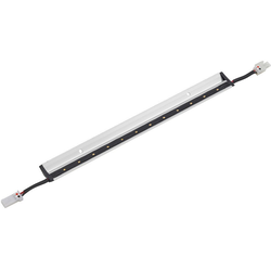 Elli V, 29 Inch Long 90 Degree Inside Corner Mount LED Stick Light Fixture, 12V/10.5W, Linkable, Starter Cord Required, 3500 Neutral White, Aluminum