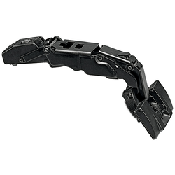 155 Degree CLIP top Zero Protrusion Inserta Hinge, Black Onyx