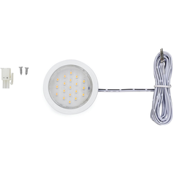 1.5W Pockit Plus Puck Light, 5000K Cool White, White