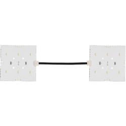 Final Sale, 24 Inch Snap Panel Link Cord, White