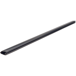 60 Inch Plastic Wire Channel, Black