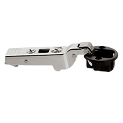  Blum 94 Degree Self-Closing Screw Mount Partial Overlay Glass Door Hinge including Cover Cap Screws, 0mm Mounting Plate Required for Partial (approx. 5/16") Overlay