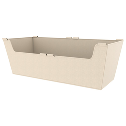 Basket Liner for 30 W x 12-19/32 D x 10 H Inch Closet Baskets, Tan