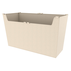 Clearance Sale, Basket Liner for 30 W x 14 D x 17 H Inch Closet Baskets, Tan