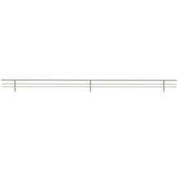 11% OFF 29 Inch Width Shoe Rail, Minimum Cabinet Opening Width: 30 Inch, Pack of 10, Satin Nickel
