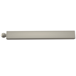 13-3/4 Inch Depth Telescoping Valet Rod, Minimum Cabinet Opening Width: 0-29/32 Inch, Satin Nickel