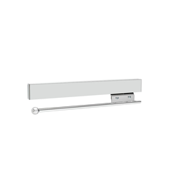 13-3/4 Inch Depth Deluxe Sliding Valet Rod, Minimum Cabinet Opening Width: 29 Inch, Chrome