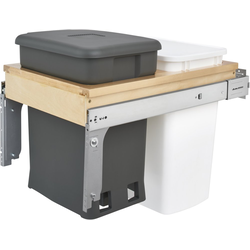 15 Inch Width Compo+ Maple Top Mount Pullout, Cabinet Opening Width: 15 Inch, Orion Gray
