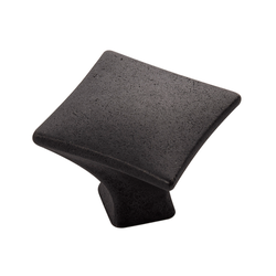 Twist Knob 1-1/4 inch Diameter Black Iron