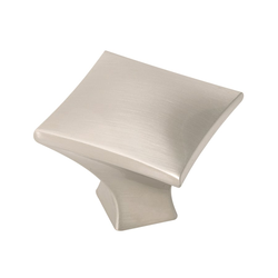 Twist Knob 1-1/4 inch Diameter Satin Nickel