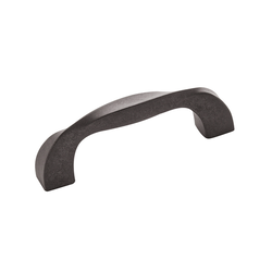 Twist Pull 3 inch Center to Center Black Iron